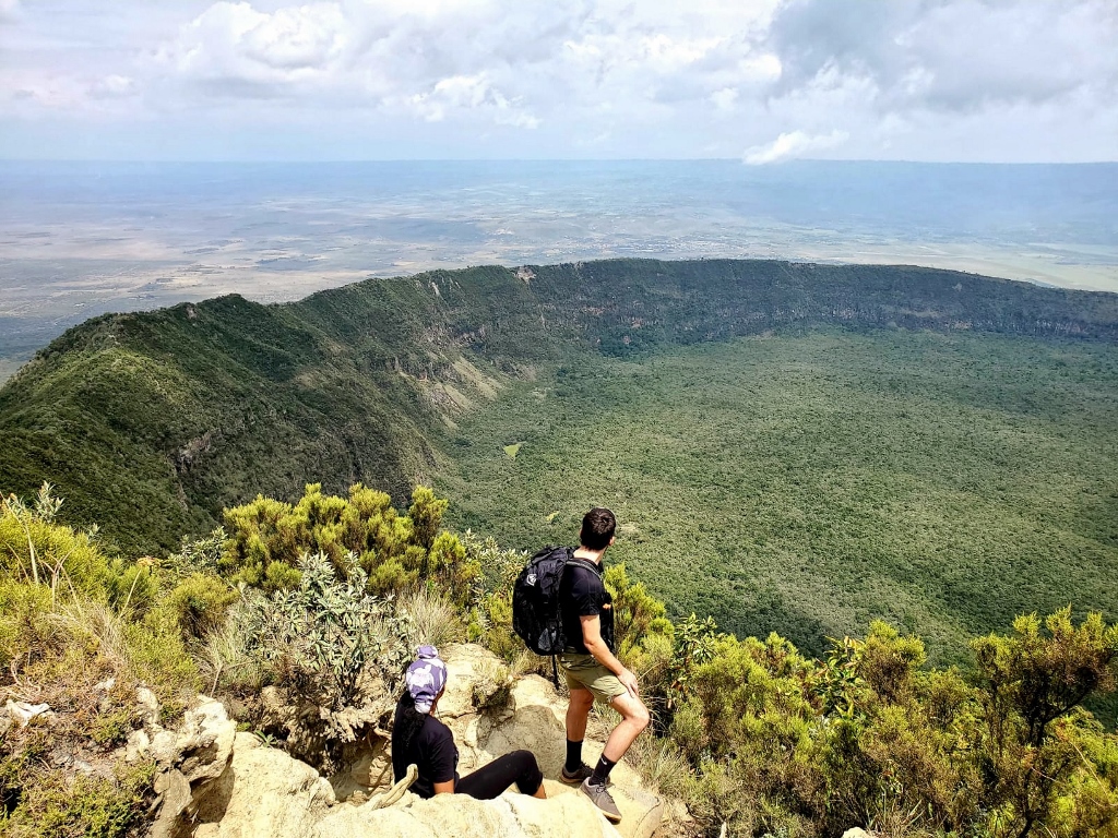 Okolí jezera a hora Longonot nabízí skvělé pěší tůry