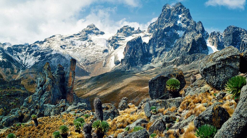 Výstup na Mount Kenya